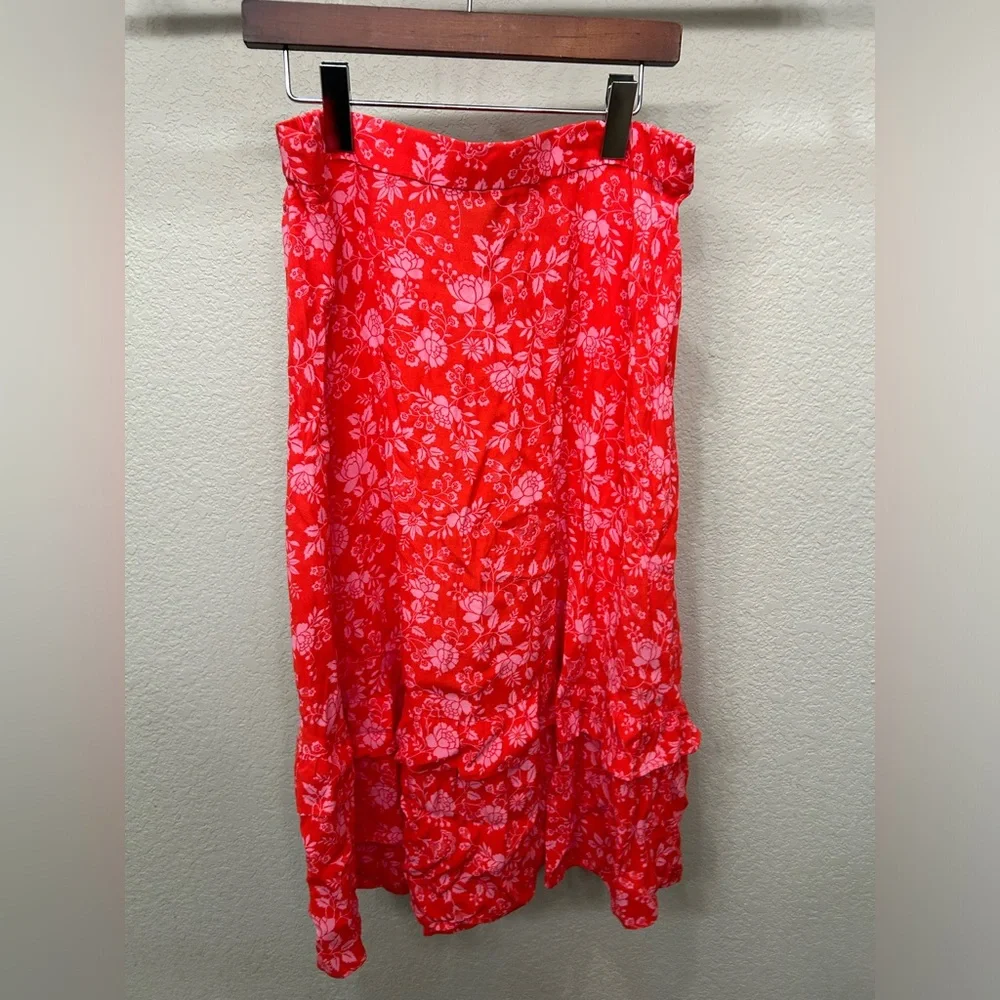 Talbots Ruffle Tiered Skirt - Picture 2 of 8